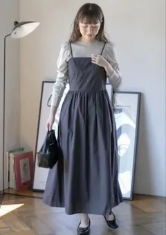 OLUN volume cami onepiece/ボリュームキャミワンピース - メルカリ