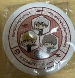 ハイキュー　くら寿司コラボ　オリジナル寿司皿　稲荷崎　宮侑　宮治　北　缶バッジ付