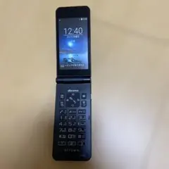 SIMフリー　docomo F-03L ブラック　美品のサムネイル