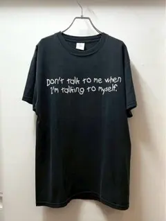 1990s メッセージTシャツ 黒T ジョーク系 M~Lのサムネイル
