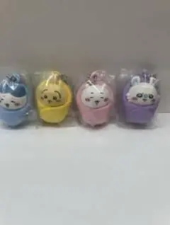 動物キャラクター キーホルダーセット