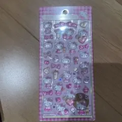 ピンク　ハローキティ　ボンボンドロップシール　第二弾