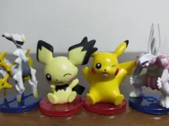 ポケモン ミニフィギュア ピカチュウ ピチュウ アルセウス パルキア 計4体
