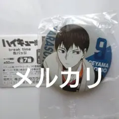 ハイキュー　ガチャ　BREAK　TIME　ブレイクタイム　缶バッジ　影山飛雄