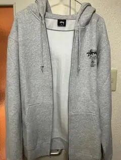 Stussy グレー パーカー