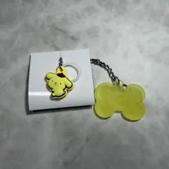 サンリオ ポムポムプリン アンブレラチャーム めじるしチャーム キーホルダー