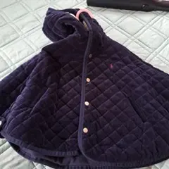 Ralph Lauren ベビー ポンチョ 12M ネイビー