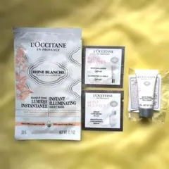 ロクシタン　RBイルミネイティングシートマスクa（現品）他RDP　美白　サンプル