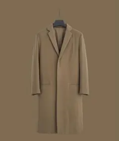 UNITED TOKYO メルトンチェスターコート グレイッシュベージュ 2 M