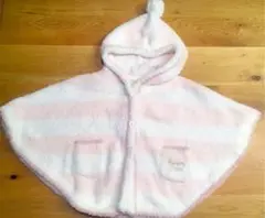 ジェラートピケのベビーポンチョ☆美品