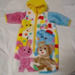 ミキハウス　 おくるみ　フリース　防寒　ブラケット