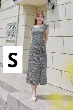 French Chic Gingham Dress herlipto ギンガム - メルカリ