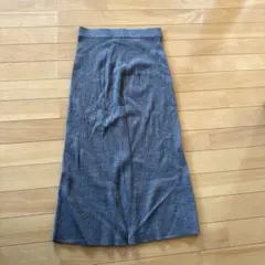 UNIQLO リブ編みタイトスカート S