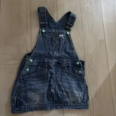Lee ジャンバースカート 110cm デニムブルー