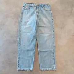 リーバイス550 Levis W35 ブルーデニム 青 90s 古着 17358