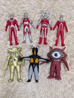 ウルトラマン 怪獣ソフビ 7体セット