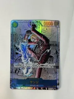 ワンピースカードゲーム　サンジ　コミパラ