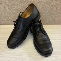 【未使用級】KLEMAN クレマン ポストマン プレーントゥ レザー ブラック