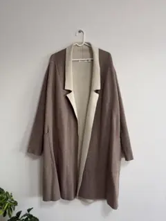 ニコアンド　Niko and... ロングコート　ベージュ