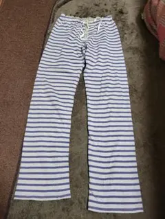 デニムダンガリー サイズ12 ボーダーパンツ