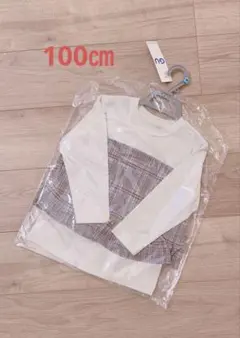 GU ロンT 100 新品 女の子　カットソー