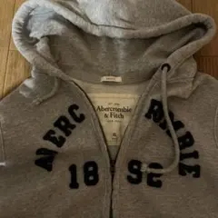 y2k A&F ダメージ加工 ジップパーカー 平成ギャルグランジ アバクロ