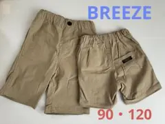 BREEZE ハーフパンツ 2点セット 90 120 星ポケット