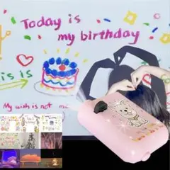 プロジェクター クリスマス 飾り 10点セット 誕生日