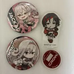 勝利の女神：NIKKE 渋谷TSUTAYA 缶バッジ ナユタ 2種 - メルカリ