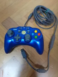 Xbox360有線✦コントローラー② HORIパッドEXターボ ブルー