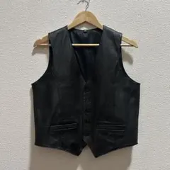 agnes b. SPECIAL アニエスベー レザーベスト ジレ ラムレザー - メルカリ