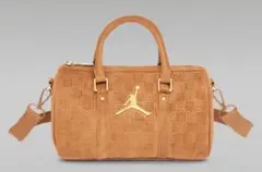 新品　NIKE JORDAN モノグラム スエード　ミニダッフル