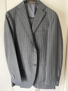 かみなり様専用　ユニバーサルランゲージ　グレーストライプスーツ