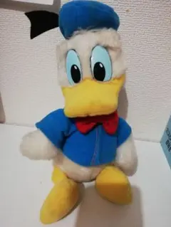 ディズニー ドナルドダック ぬいぐるみ　ヴィンテージ　希少　レア