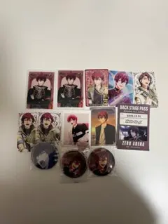 狗丸トウマ　御堂虎於　アイナナ　カード　缶バッジ　まとめ売り