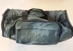 90s adidas アディダス 2WAY ボストンバック ショルダー グリーン