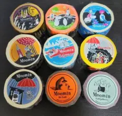 ムーミン　絵本シリーズ他　マスキングテープ　未使用9種類セット　匿名配送のサムネイル
