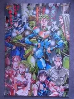 ジョジョ 第六部 ストーンオーシャン 空条承太郎＆徐倫 JOJO展