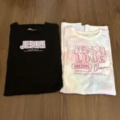 JENNI ワンピース2枚セット 黒 タイダイのサムネイル