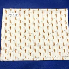 犬のイラスト 綿生地 102 x 75 cm