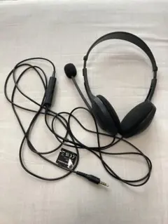 オーディオテクニカ ATH-102COM ステレオヘッドセット 3.5mm