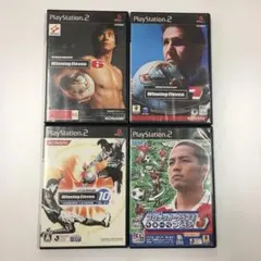 PS2 サッカーゲーム4本セット　ウイイレ　サカつく