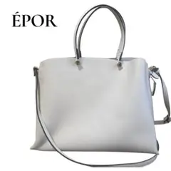 ÉPOR　エポール ロぺ Y BAG Medium　ホワイト　サイドジップのサムネイル