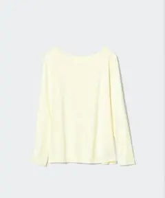 ユニクロ　エアリズムシルクブレンドUVカットクルーネックT