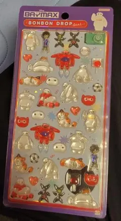 新品未使用 正規品 ボンボンドロップシール ベイマックス