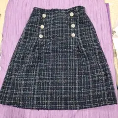 アクシーズファム　ツイードスカート　Mサイズ