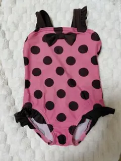 ピンク・ドット ベビー水着 90サイズ