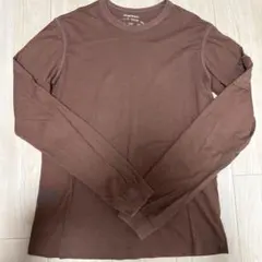 DIESEL 長袖 Tシャツ ブラウン S