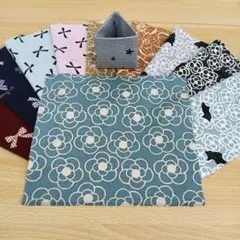 ★A786★ カットクロス/プリント生地/国産/25cm×25cm/10点