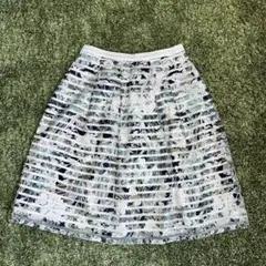 【美品】INDIVI 膝丈スカート